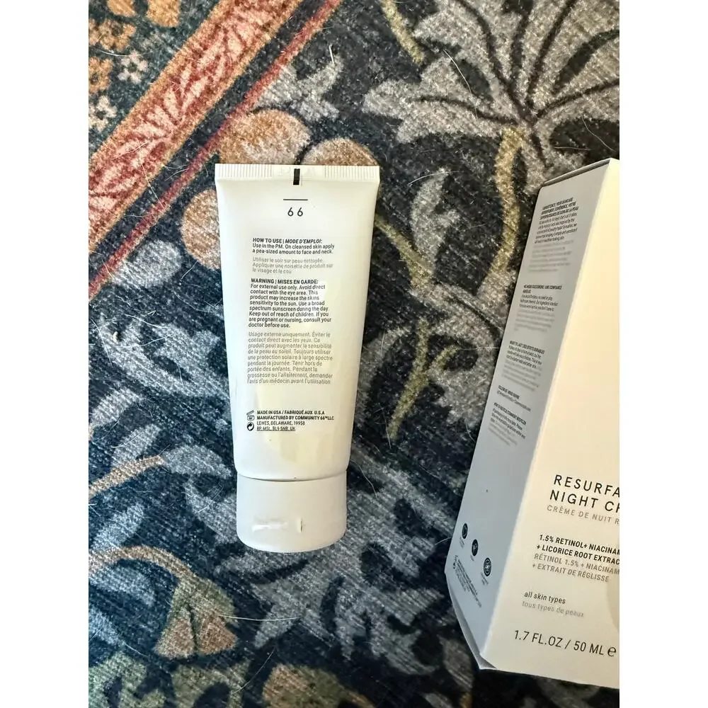 Community Sixty-Six resurfacing Knight cream 1.7 fluid ounce new in box